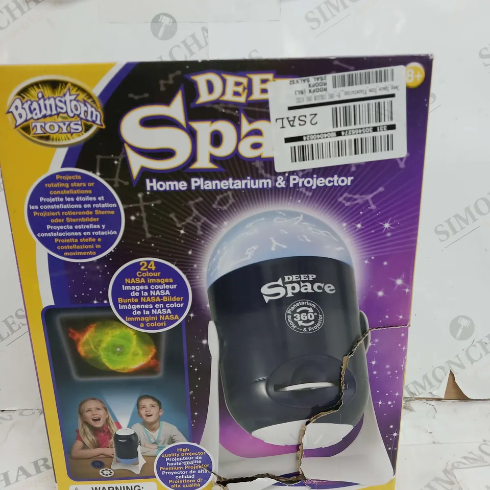 DEEP SPACE HOME PLANETARIUM & PROJECTOR RRP £35.99