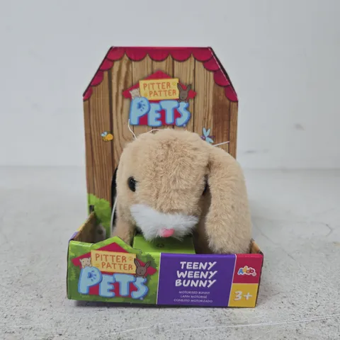 PITTER PATTER PETS TEENY WEENY BUNNY PLUSH TOY