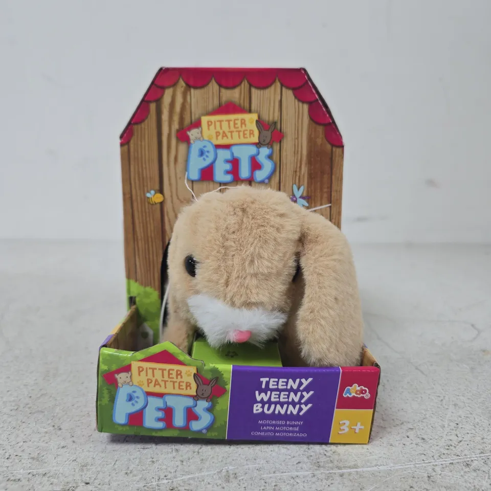 PITTER PATTER PETS TEENY WEENY BUNNY PLUSH TOY