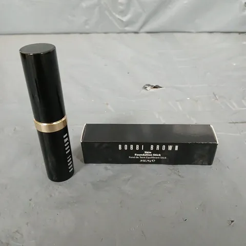 BOXED BOBBI BROWN SKIN FOUNDATION STICK - WARM NATURAL W-056