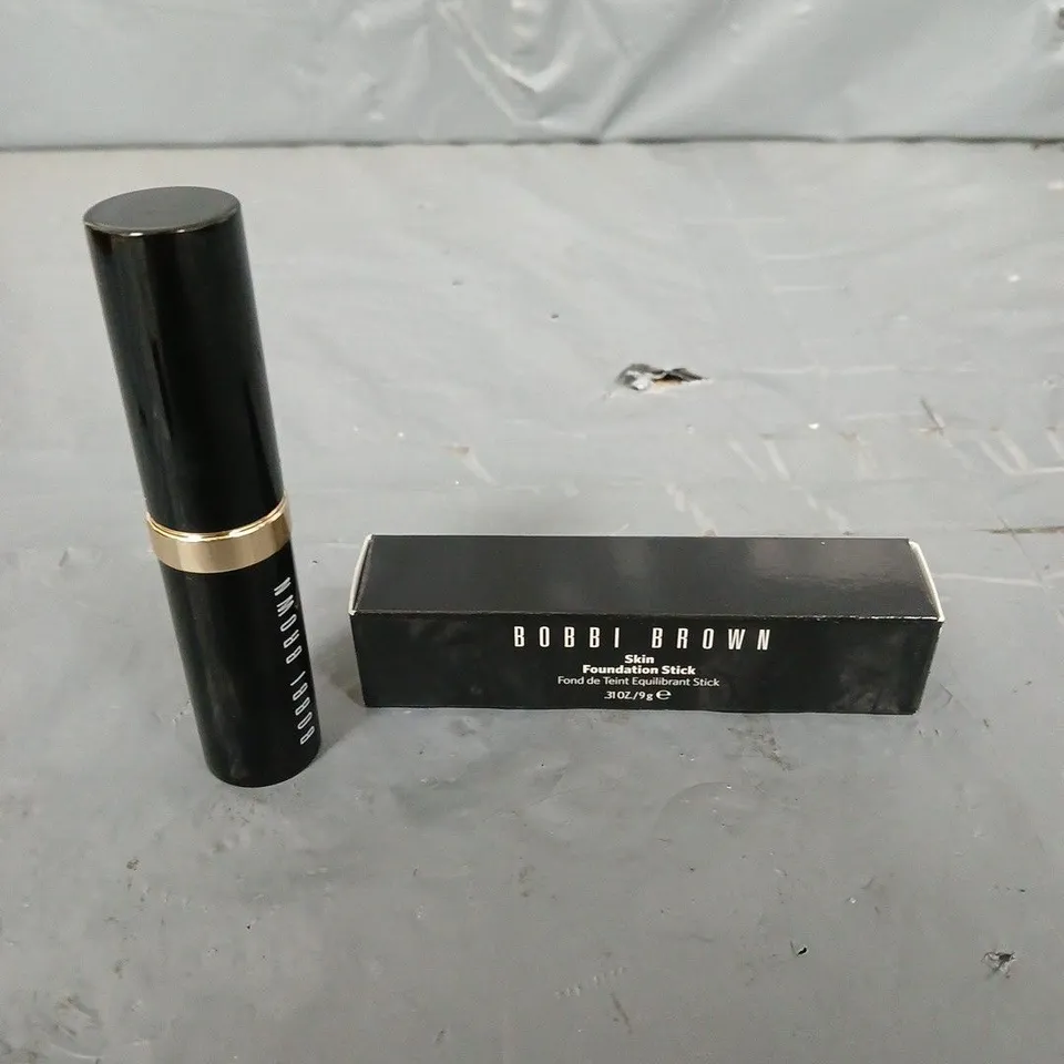 BOXED BOBBI BROWN SKIN FOUNDATION STICK - WARM NATURAL W-056