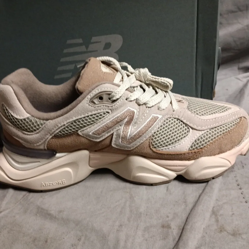 NEW BALANCE 9060 LIFESTYLE SNEAKERS – MEN'S, UK 7.5 (BOXED)