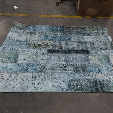 SIESTA EKOHALI RUG - AQUA // APPROX SIZE: 140 X 200CM