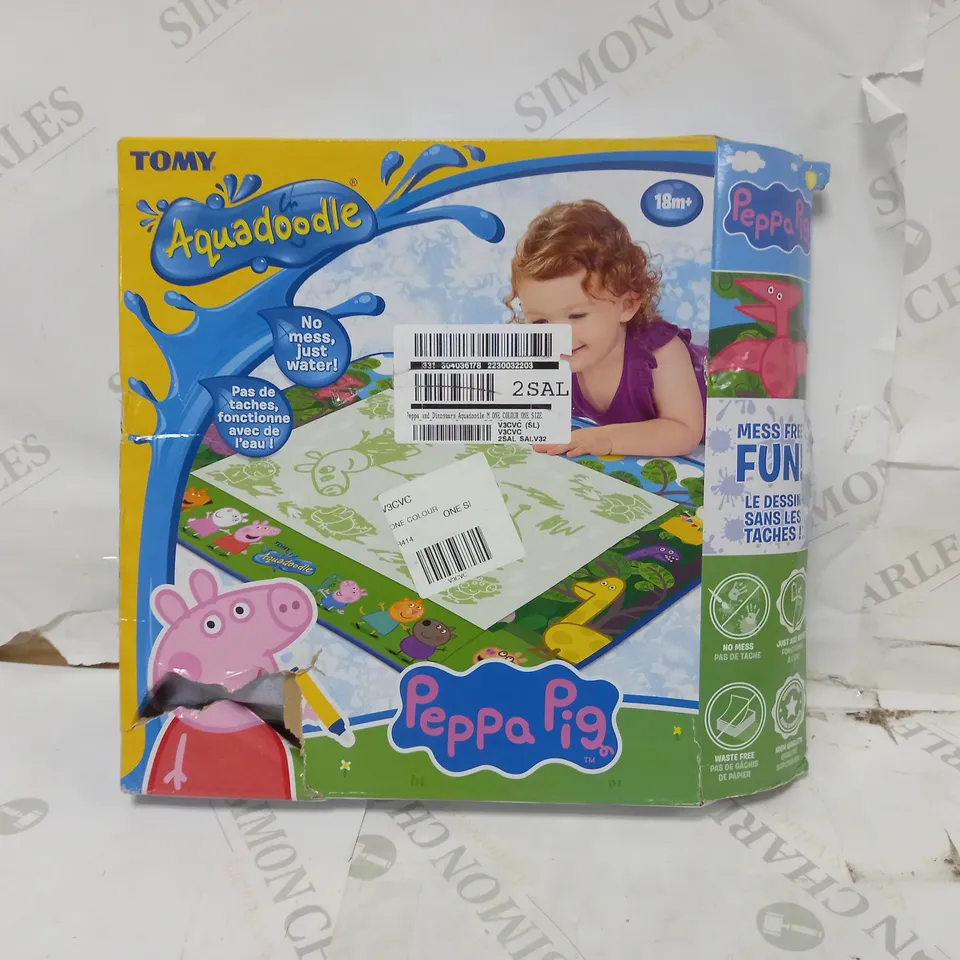 AQUADOODLE PEPPA AND DINOSAURS MAT RRP £24.99