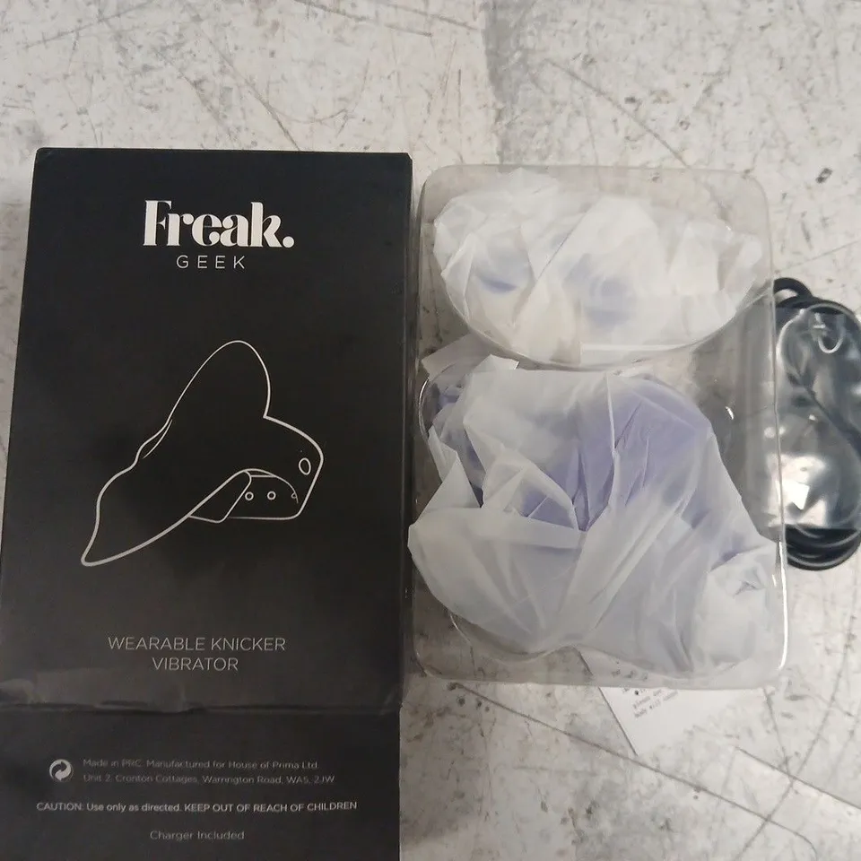 FREAK GEEK WEARABLE KNICKER VIBRATOR