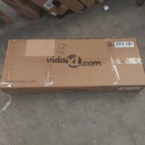 BOXED UNFINISHED TV STAND FOR TVS UP TO 77" (1 BOX)