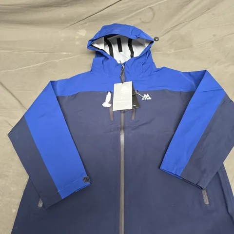 MONTIREX WATERPROOF JACKET – MIDNIGHT BLUE / MARINE BLUE – SIZE M/B (STYLE 612470-475-3)