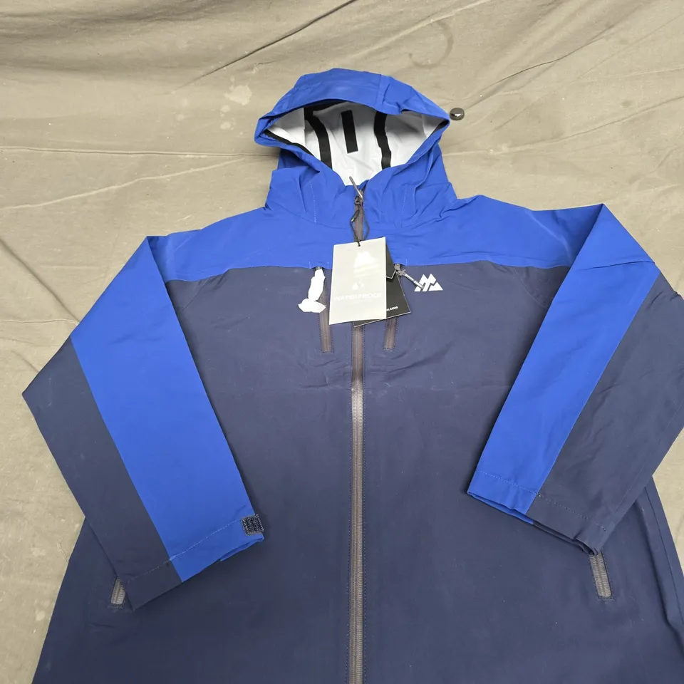 MONTIREX WATERPROOF JACKET – MIDNIGHT BLUE / MARINE BLUE – SIZE M/B (STYLE 612470-475-3)