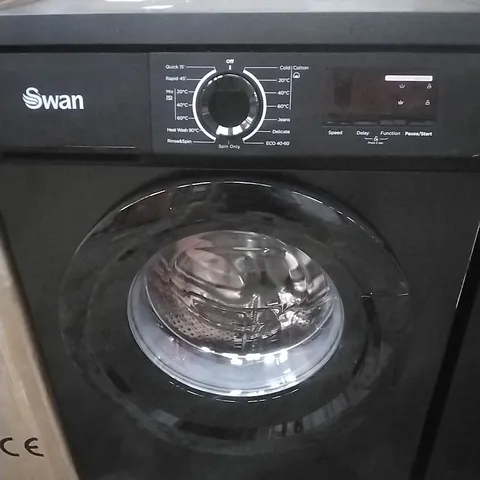 SWAN SW75110B 7KG 1200 SPIN FREESTANDING WASHING MACHINE - BLACK