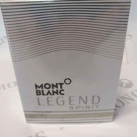 BOXED AND SEALED MONT BLANC LEGEND SPIRIT EAU DE TOILETTE 100ML