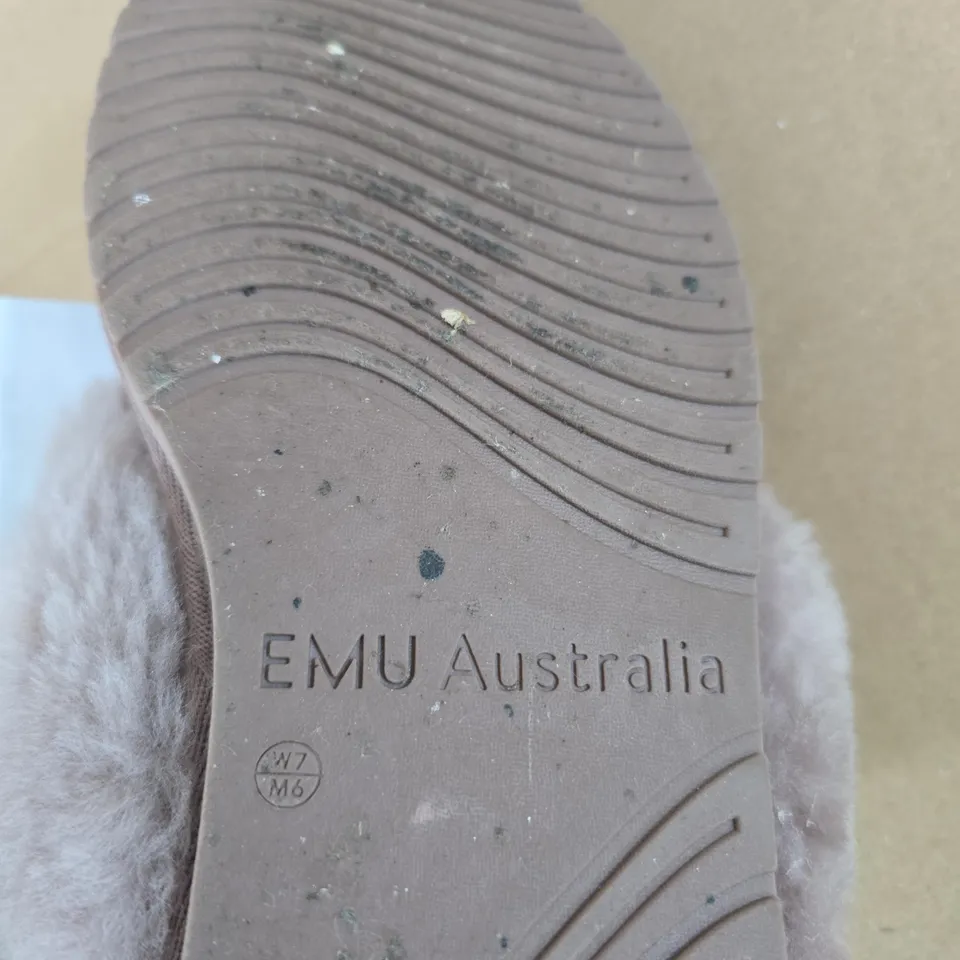 EMU AUSTRALIA NEST JOLIE SHEEPSKIN SLIPPERS – DEEP PLUM, WOMEN’S UK 5
