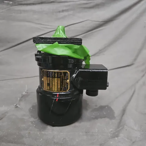 DC motor with gearbox and control box – used