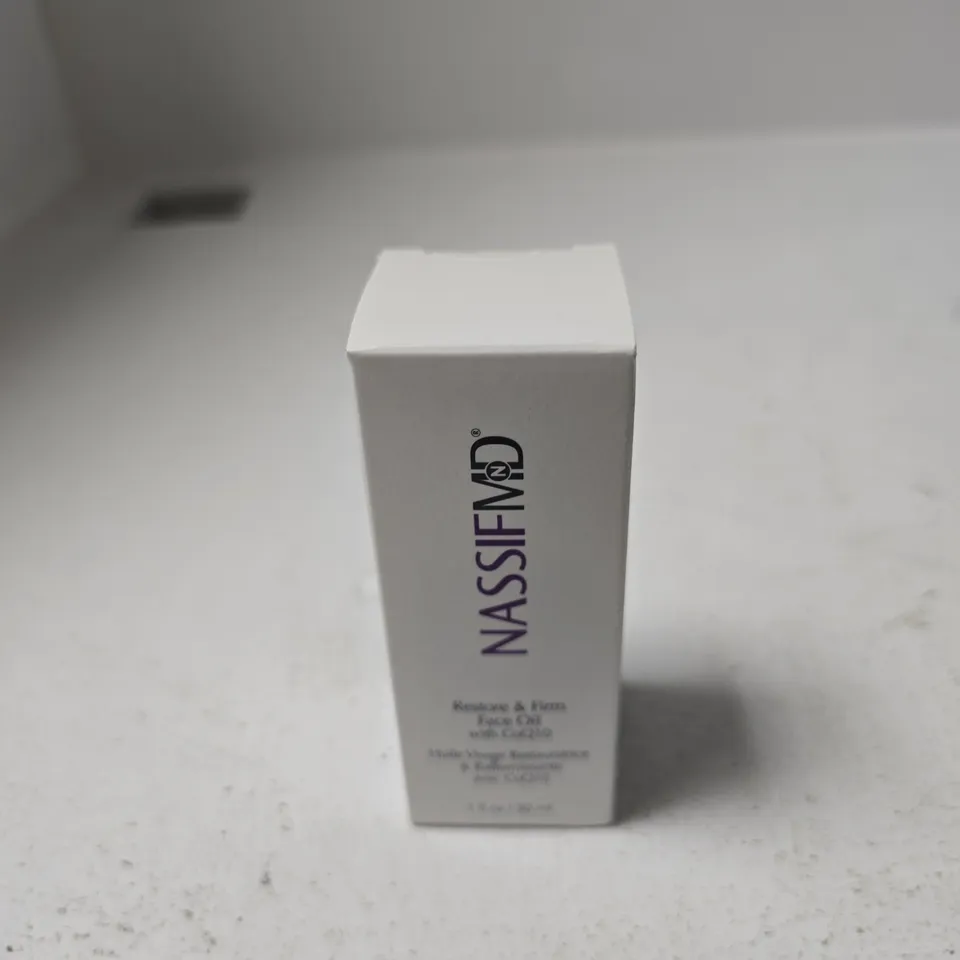 NASSIFMD RESTORE & FIRM FACE OIL WITH COQ10 - 30ML