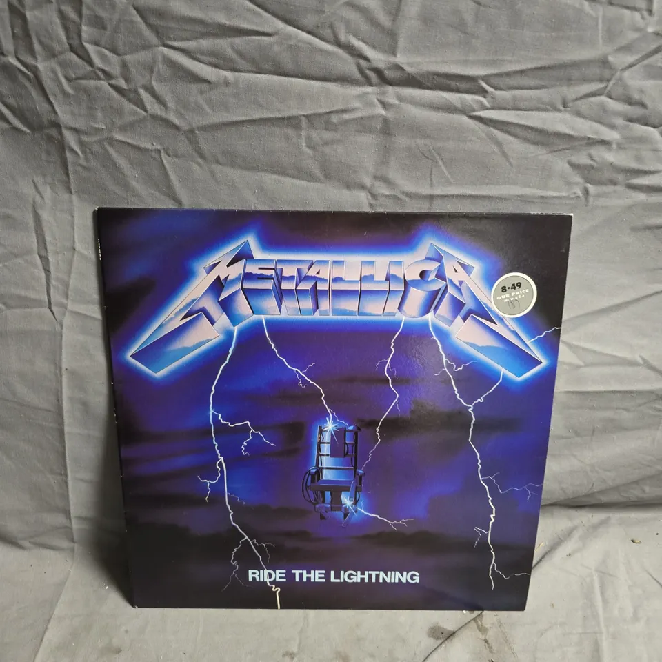 METALLICA - RIDE THE LIGHTNING VINYL LP