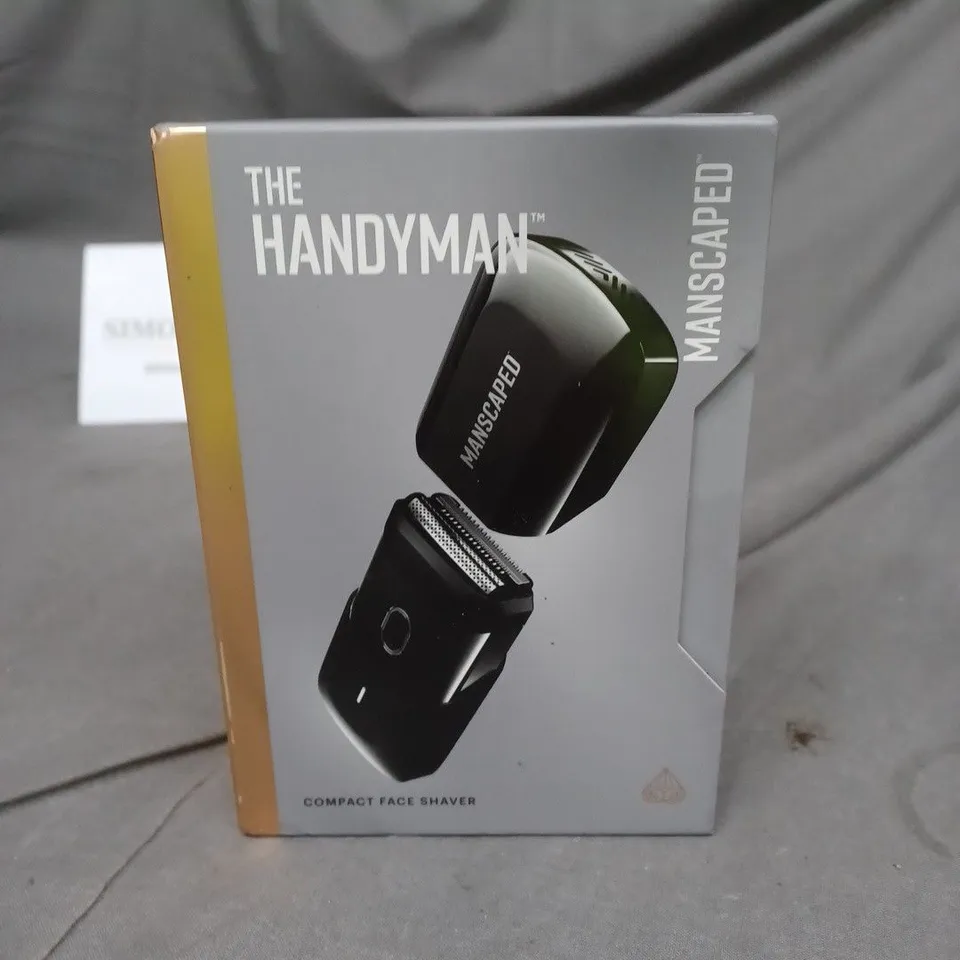 SEALED MANSCAPED THE HANDYMAN COMPACT FACE SHAVER
