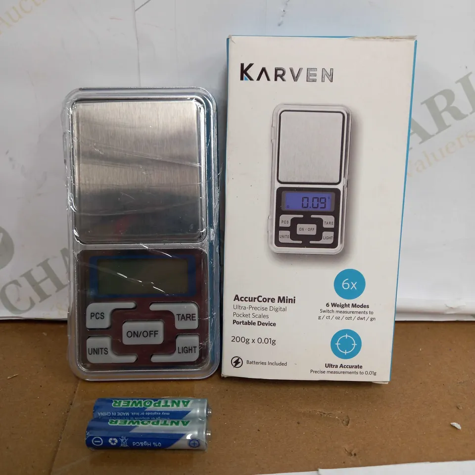 KARVEN ACCURCORE MINI DIGITAL SCALES