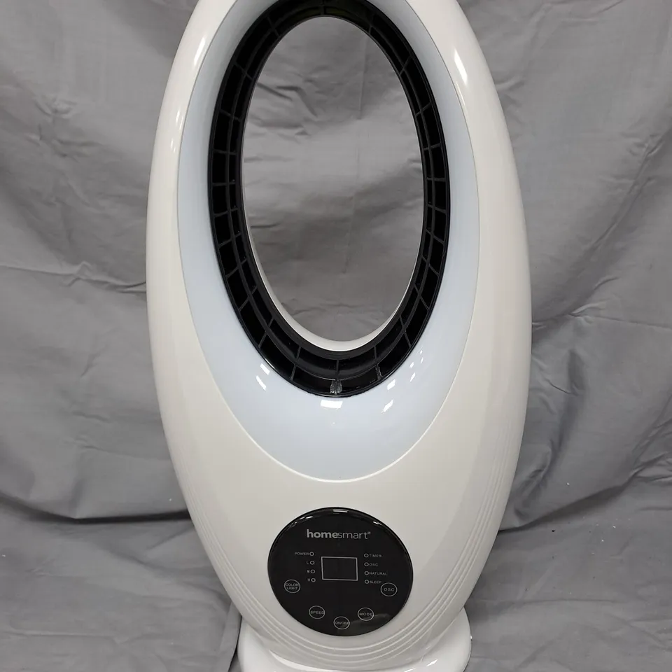 HOMESMART AIR COOLER BLADELESS TOWER FAN – WHITE