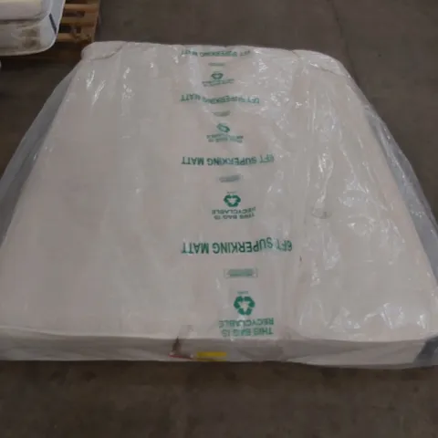 QUALITY BAGGED 5' SERENITY HYBRID COIL AND MEMORY FOAM KINGSIZE MATTRESS