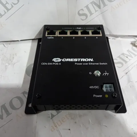 CRESTRON POWER OVER ETHERNET SWITCH (CEN-SW-POE-5)
