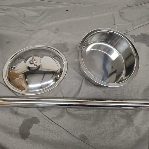 LOT OF 2 BAR WINE COOLER STAND PIPES