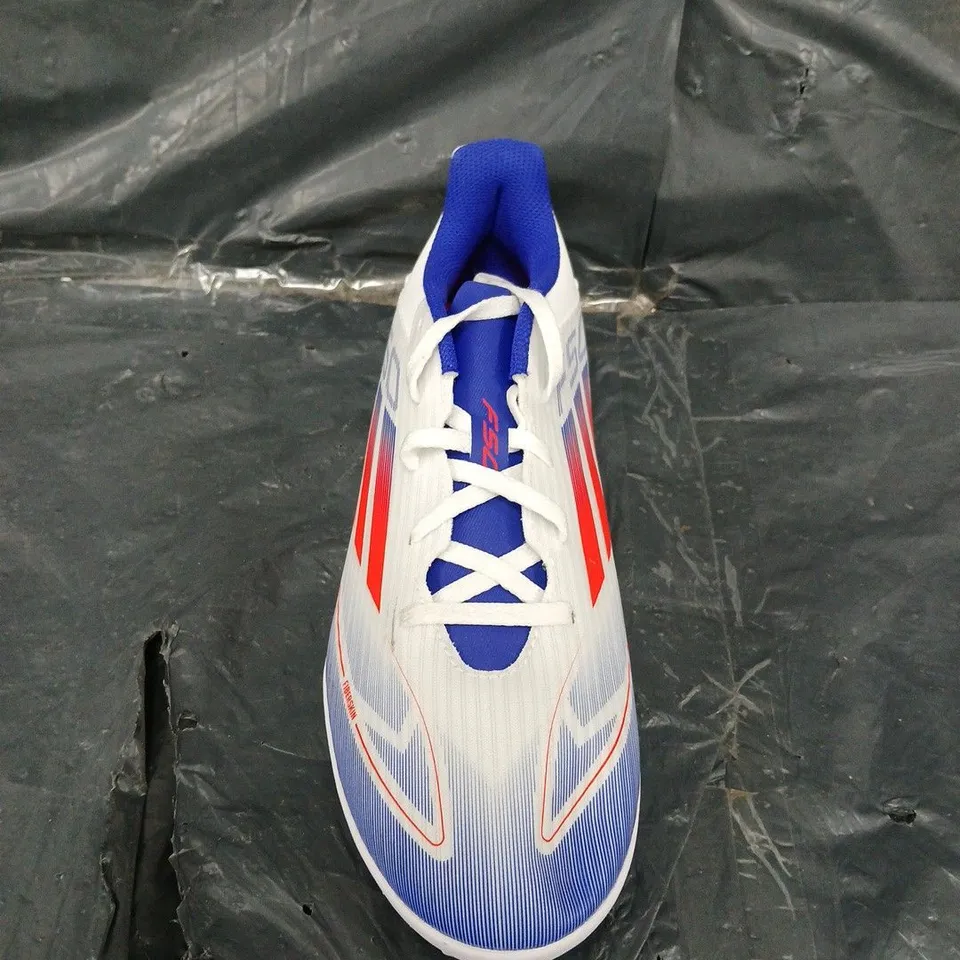 UNBOXED PAIR OF ADIDAS F50 TRAINERS - UK SIZE 8 - KIDS