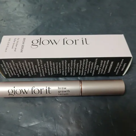 GLOW FOR IT BROW SERUM - 3ML