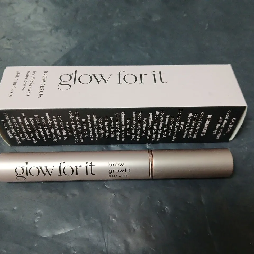 GLOW FOR IT BROW SERUM - 3ML