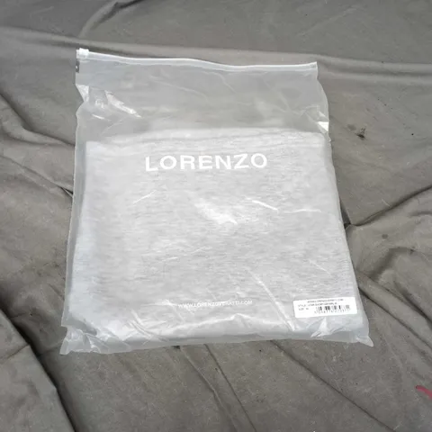 LORENZO MEN'S GREY SWEATPANTS WITH LOGO POCKET
