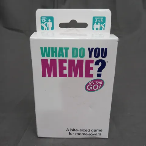 WHAT DO YOU MEME? CARD GAME