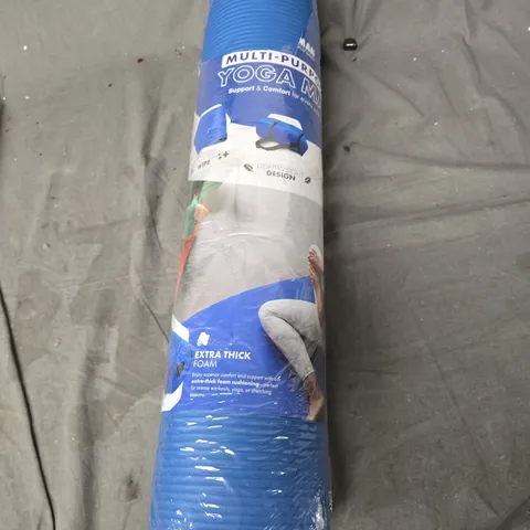 MULTI-PURPOSE YOGA MAT IN BLUE