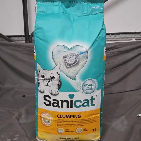 Sanicat Clumping Cat Litter – 16L