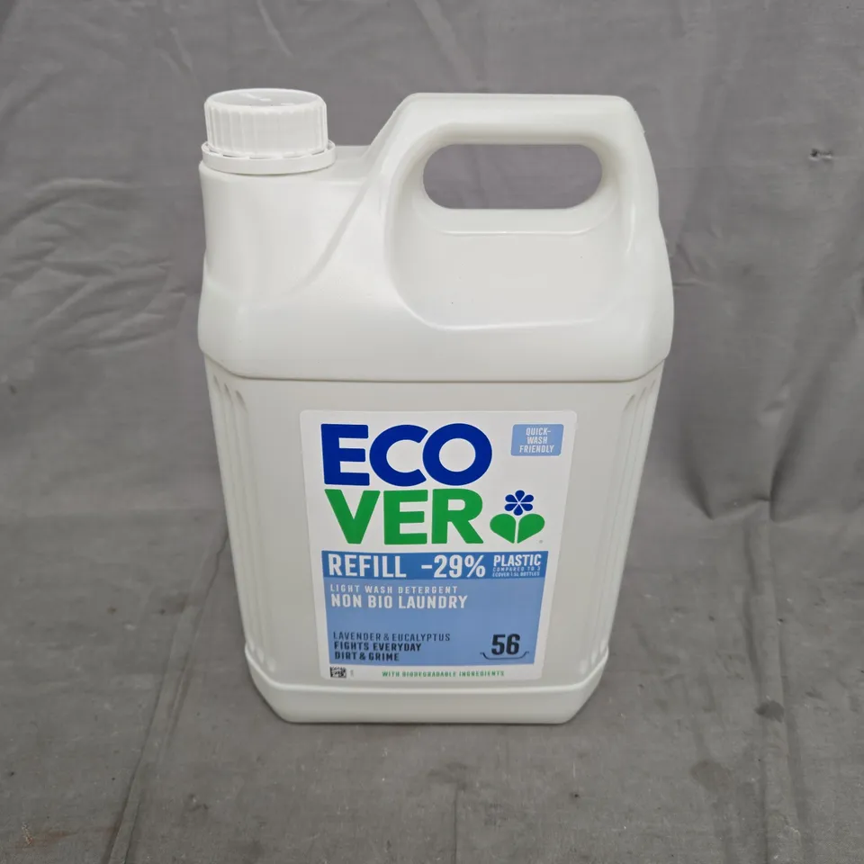 ECOVER REFILL -29% LIGHT WASH DETERGENT LAVENDER & EUCALYPTUS (5L) - COLLECTION ONLY