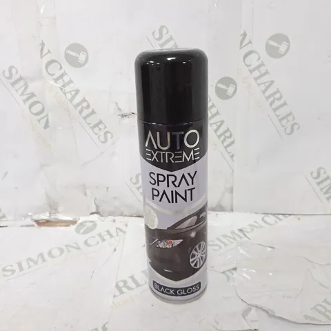 23 AUTO EXTREME SPRAY PAINT IN BLACK GLOSS (23 x250ml) - COLLECTION ONLY