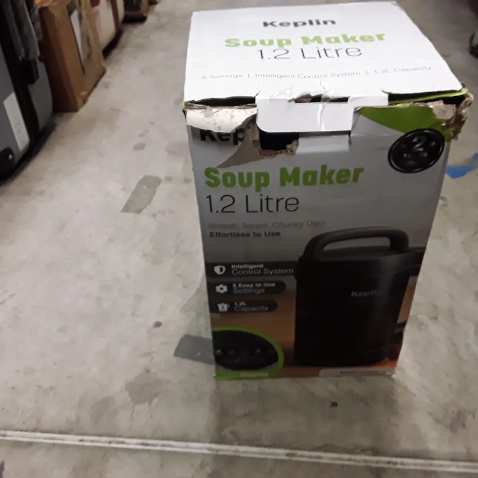 BOXED KEPLIN SOUP MAKER 1.2 LITRE