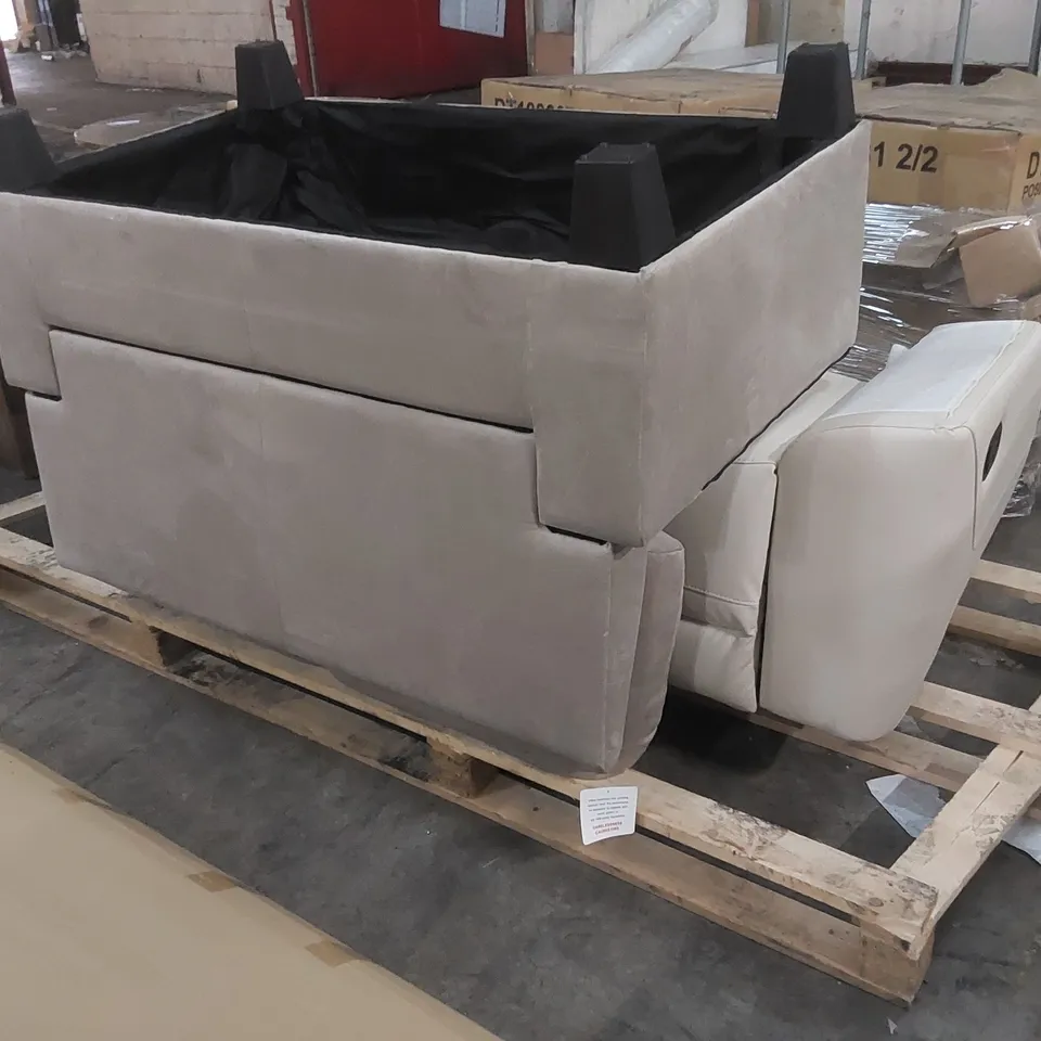 PALLET CONTAINING 2x INCOMPLETE SOFAS