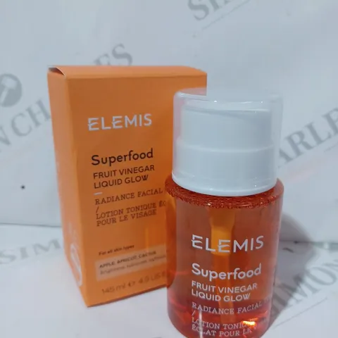 BOXED ELEMIS SUPERFOOD FRUIT VINEGAR RADIANCE FACIAL TONER (145ML)