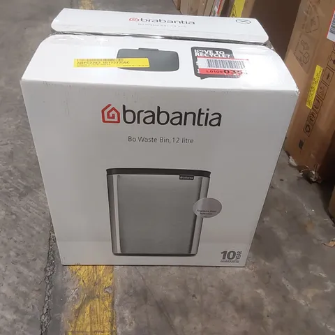 BOXED BRABANTIA 12 LITRE BO WASTE BIN