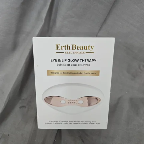BOXED ERTH BEAUTY ELECTRICALS EYE & LIP GLOW THERAPY 