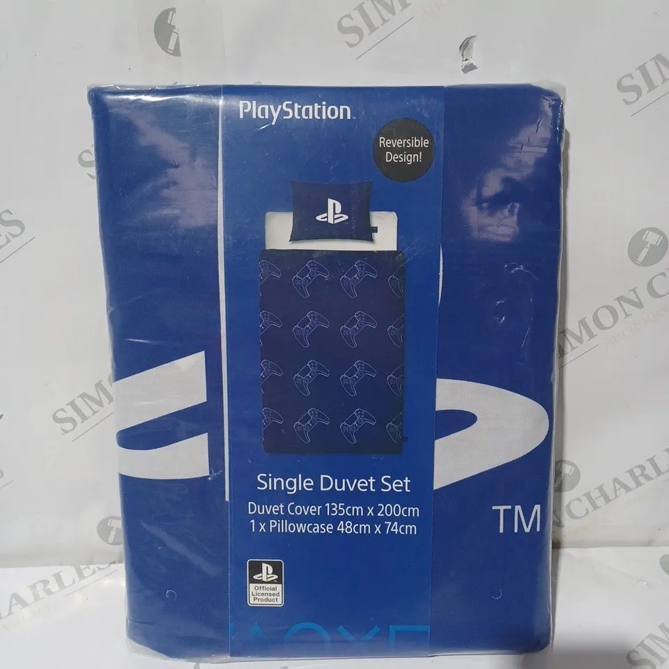 PLAYSTATION SINGLE DUVET SET 