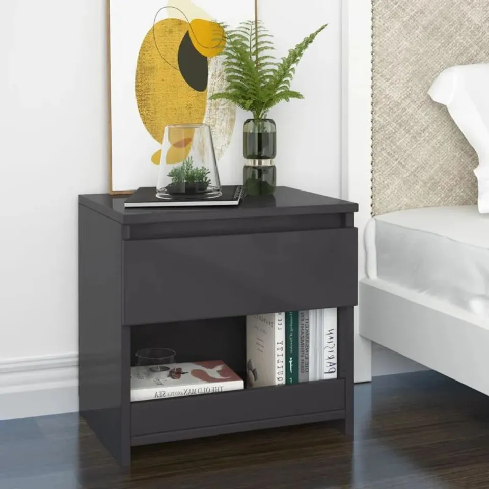 BOXED EZRAEL BEDSIDE TABLE (1 BOX)