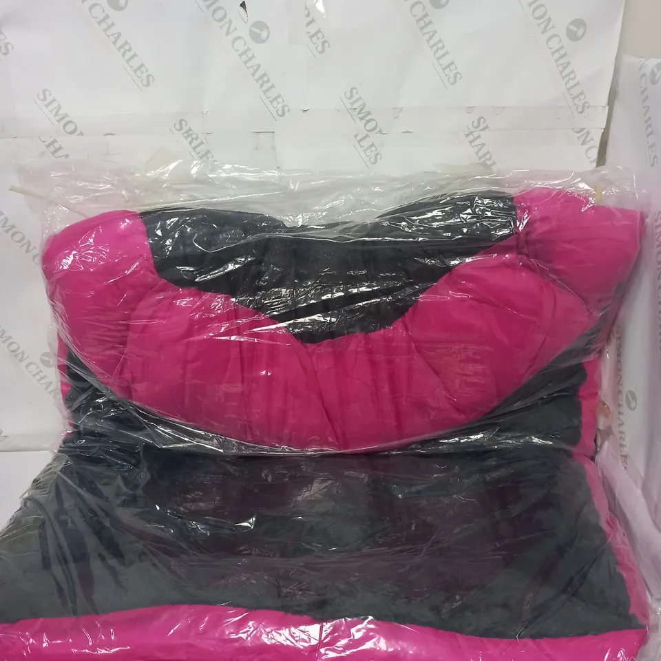 UNBRANDED LARGE PET BED IN PINK AND BLACK