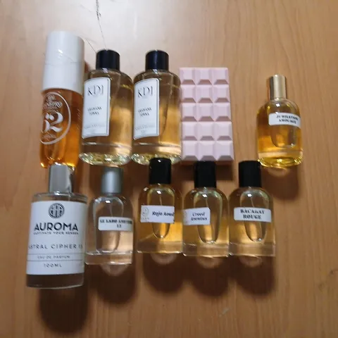 APPROXIAMTELY 10 ASSORTED UNBOXED FRAGRANCES
