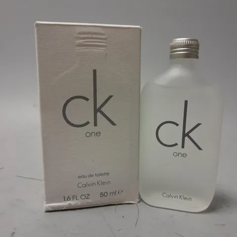 BOXED CALVIN KLEIN ONE EAU DE TOILETTE (50ml)