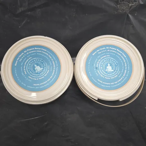 SET OF 2 T'WEAKED BY NATURE RARE TREASURES ABOVE THE CLOUDS ALL PURPOSE RESCUE CREAM