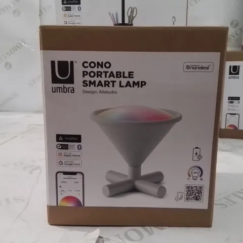 BRAND NEW UMBRA CONO PORTABLE SMART LAMP -WHITE-
