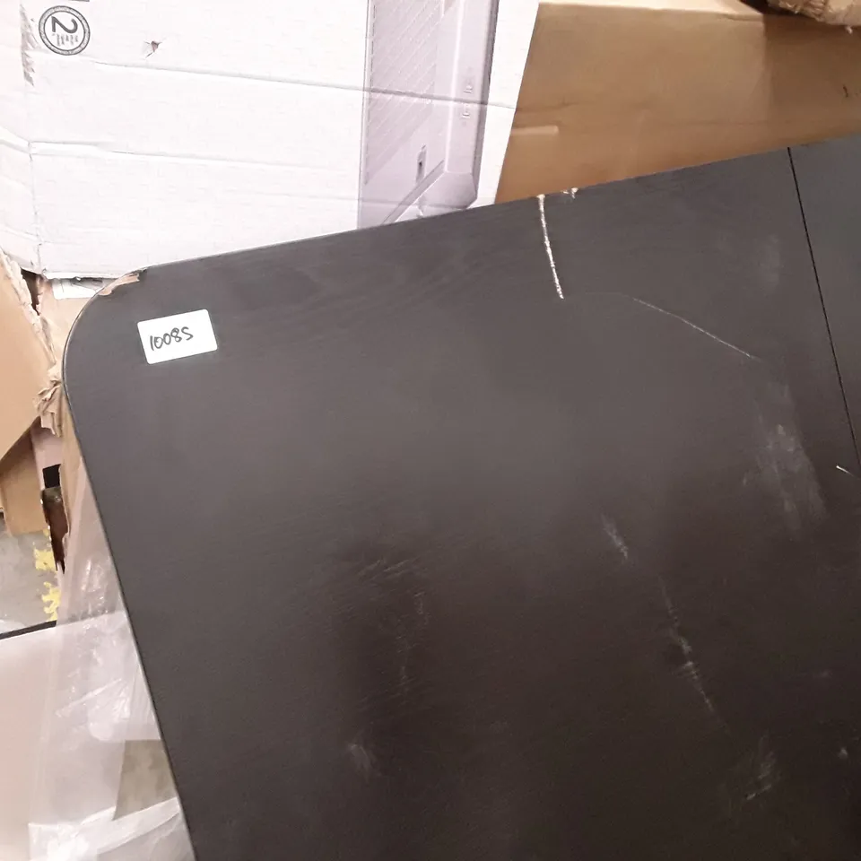 DESIGNER BLACK OAK EFFECT RECTANGULAR TABLE TOP