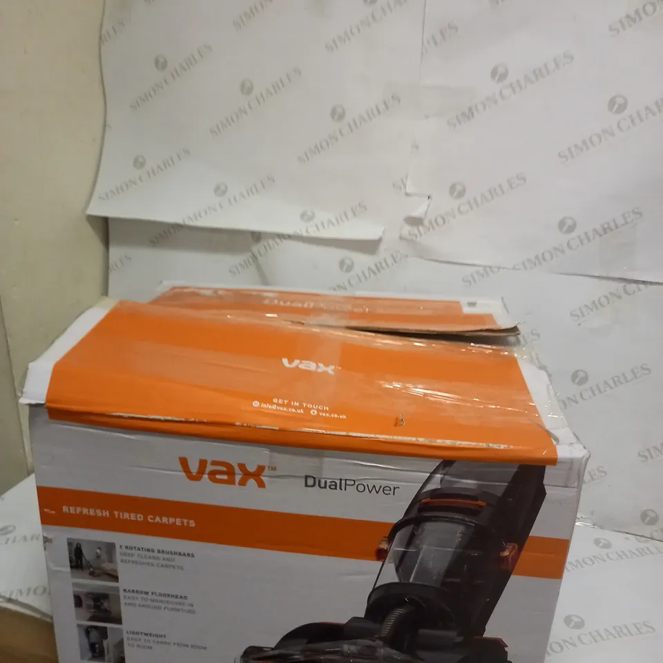 VAX W86-DP-B DUAL POWER CARPET CLEANER