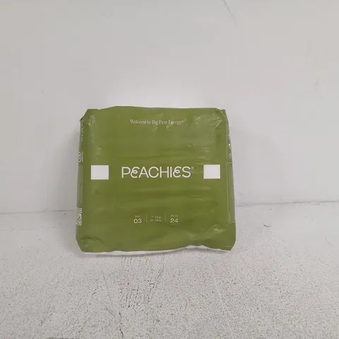 PEACHES BABY DIAPERS PANTS – SIZE 3