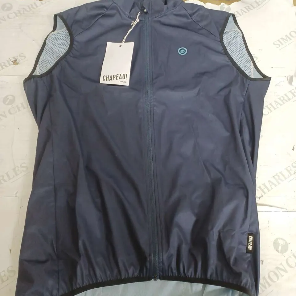 CHAPEAU MENS CLUB GILET IN NAVY - MEDIUM