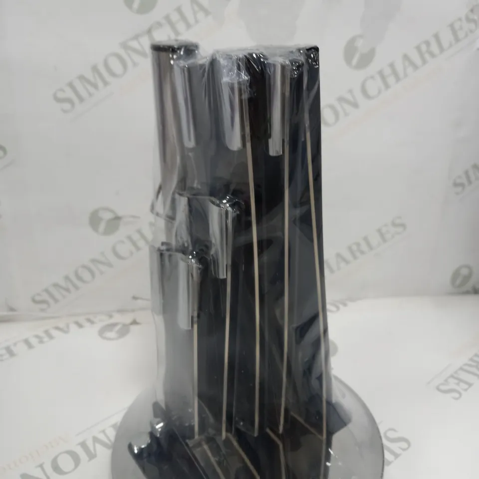 ALIVIO KITCHEN KNIFE SET WITH ROTATING STAND